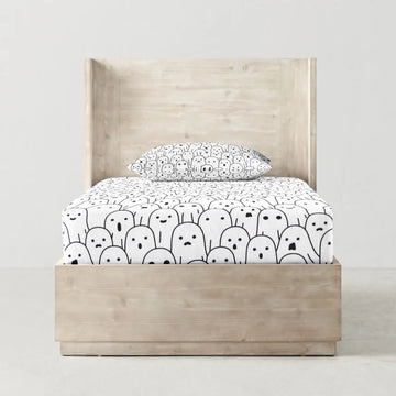 'Casper' Organic Junior Fitted Sheet