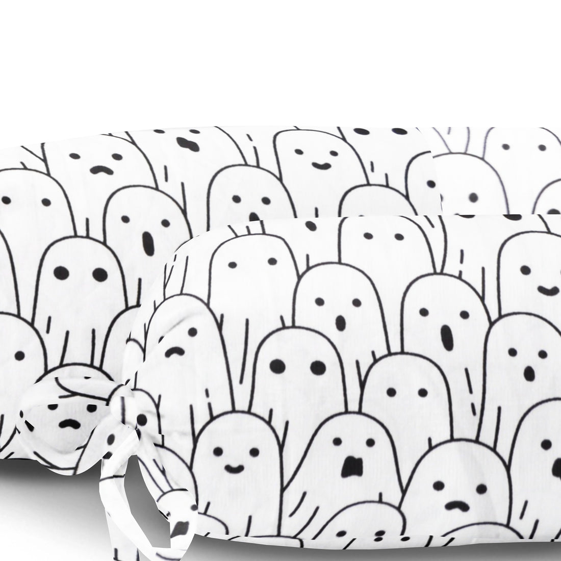 ‘Casper’ Organic Baby Bolster Cover