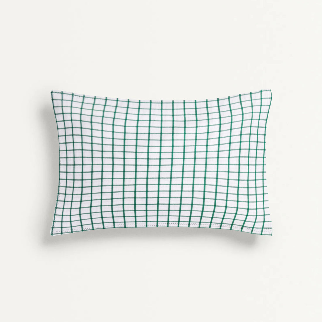 'Green Square' Organic Baby Pillow Cover