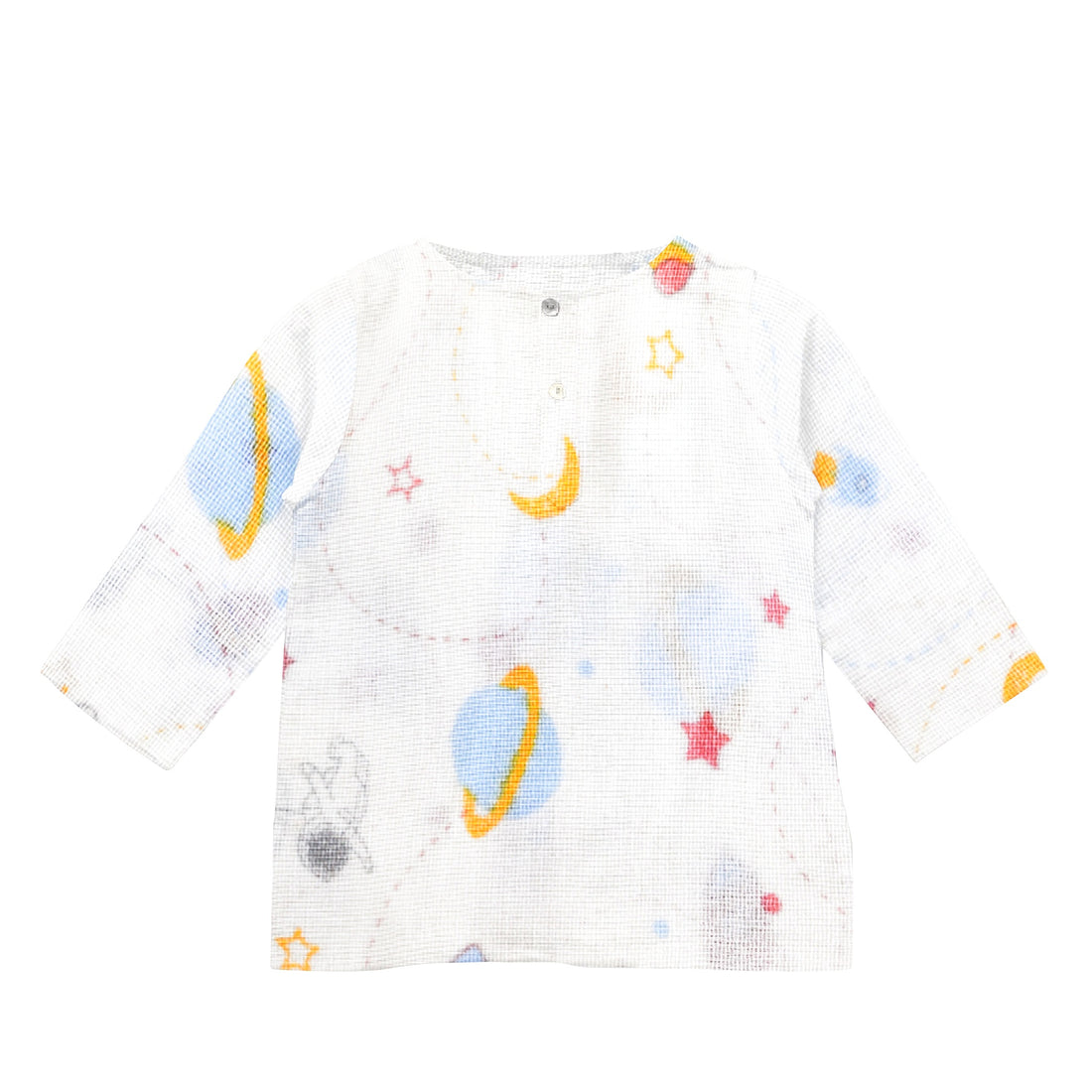 'Space Rockets Planets' Organic Pajama Kurta Set