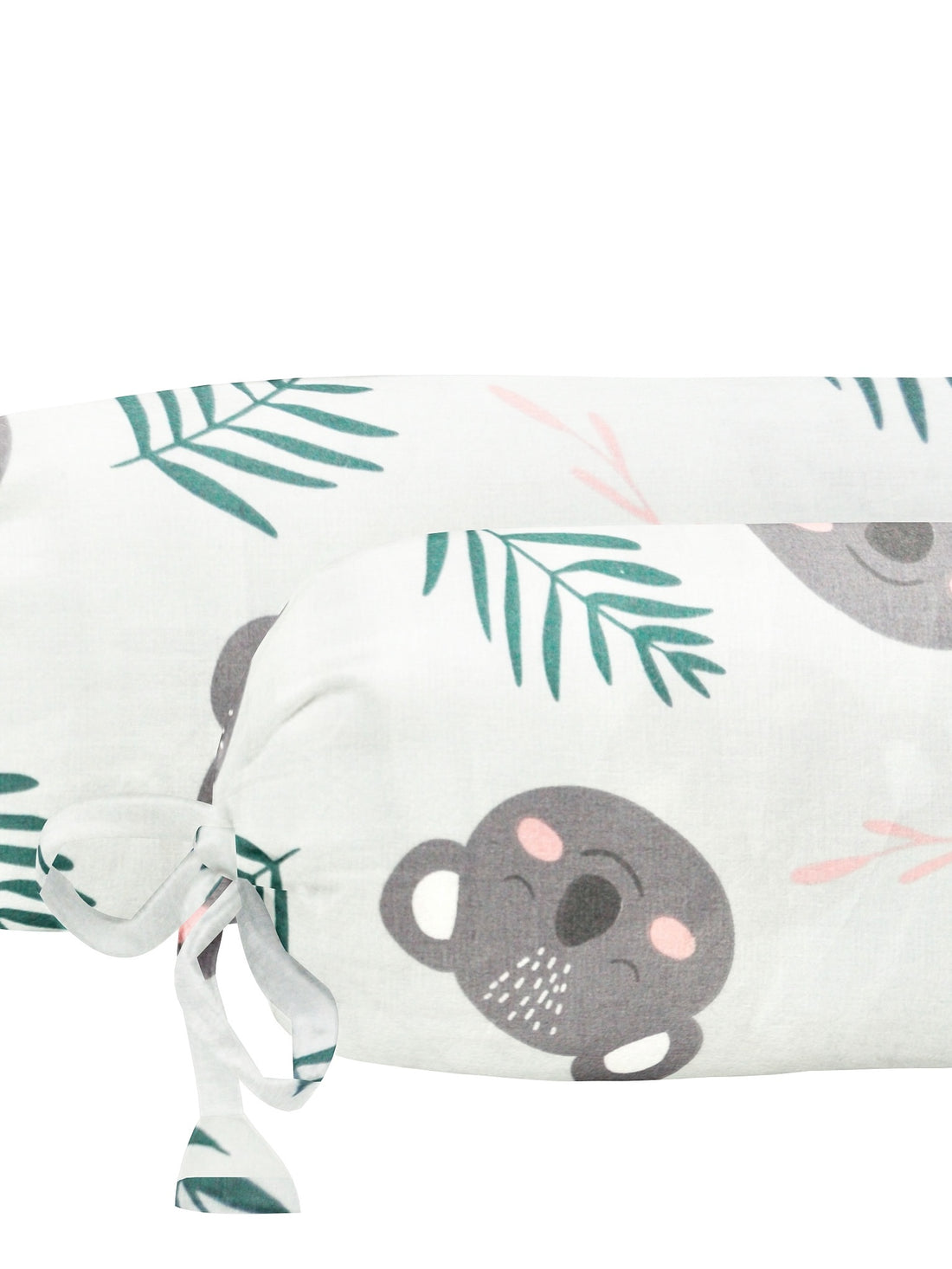 ‘Happy Koala’ Organic Baby Bolster Cover