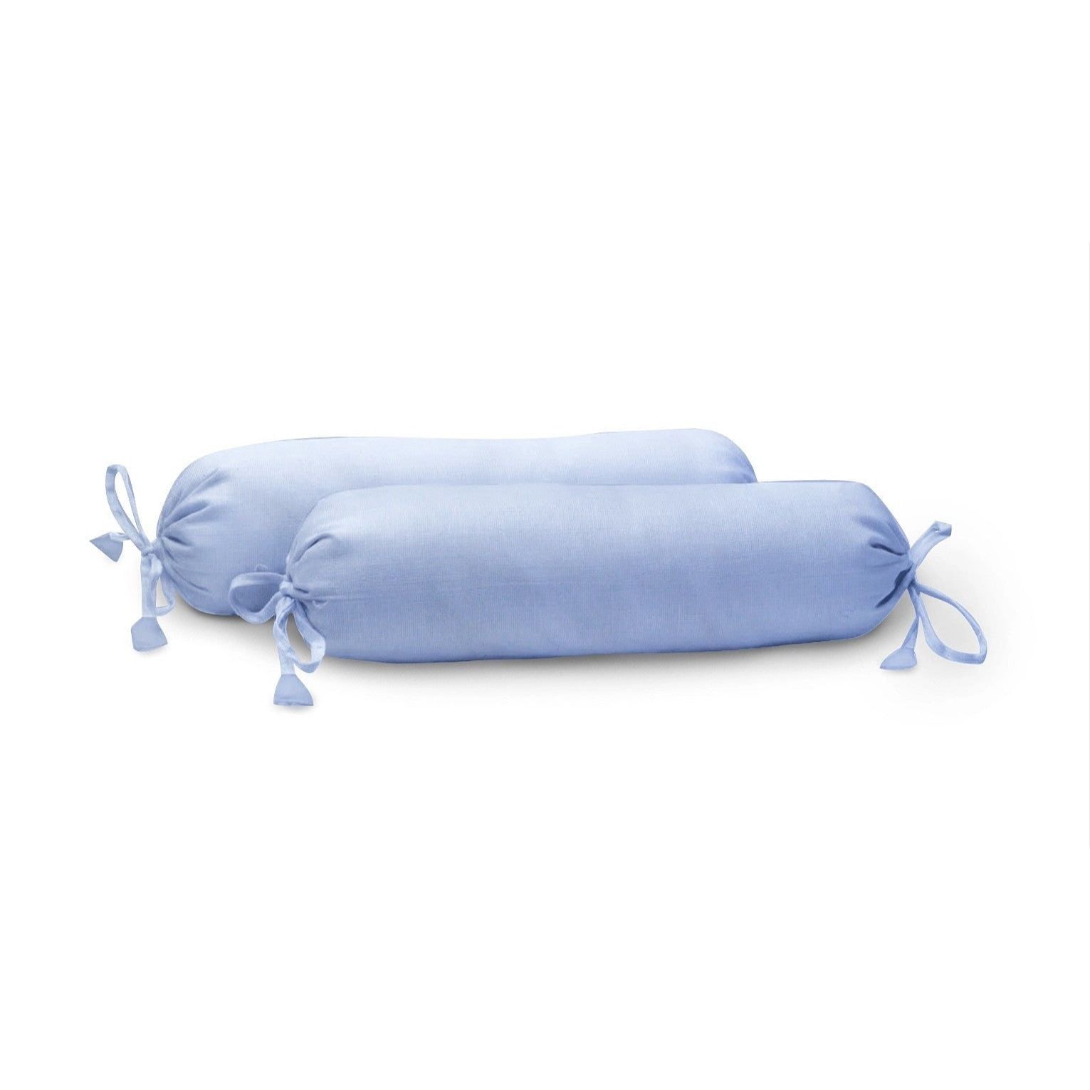 ‘Light Blue’ Organic Baby Bolster Cover